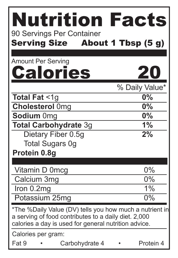 Hallelujah Diet Mod Carb - Fiber Supplement - 90 Day Supply