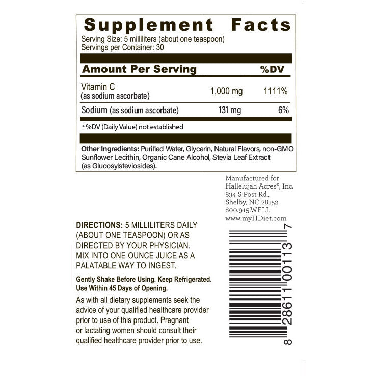 Liposomal Vitamin C Supplement