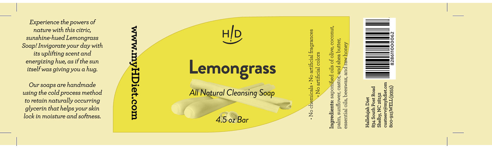 Lemongrass Soap