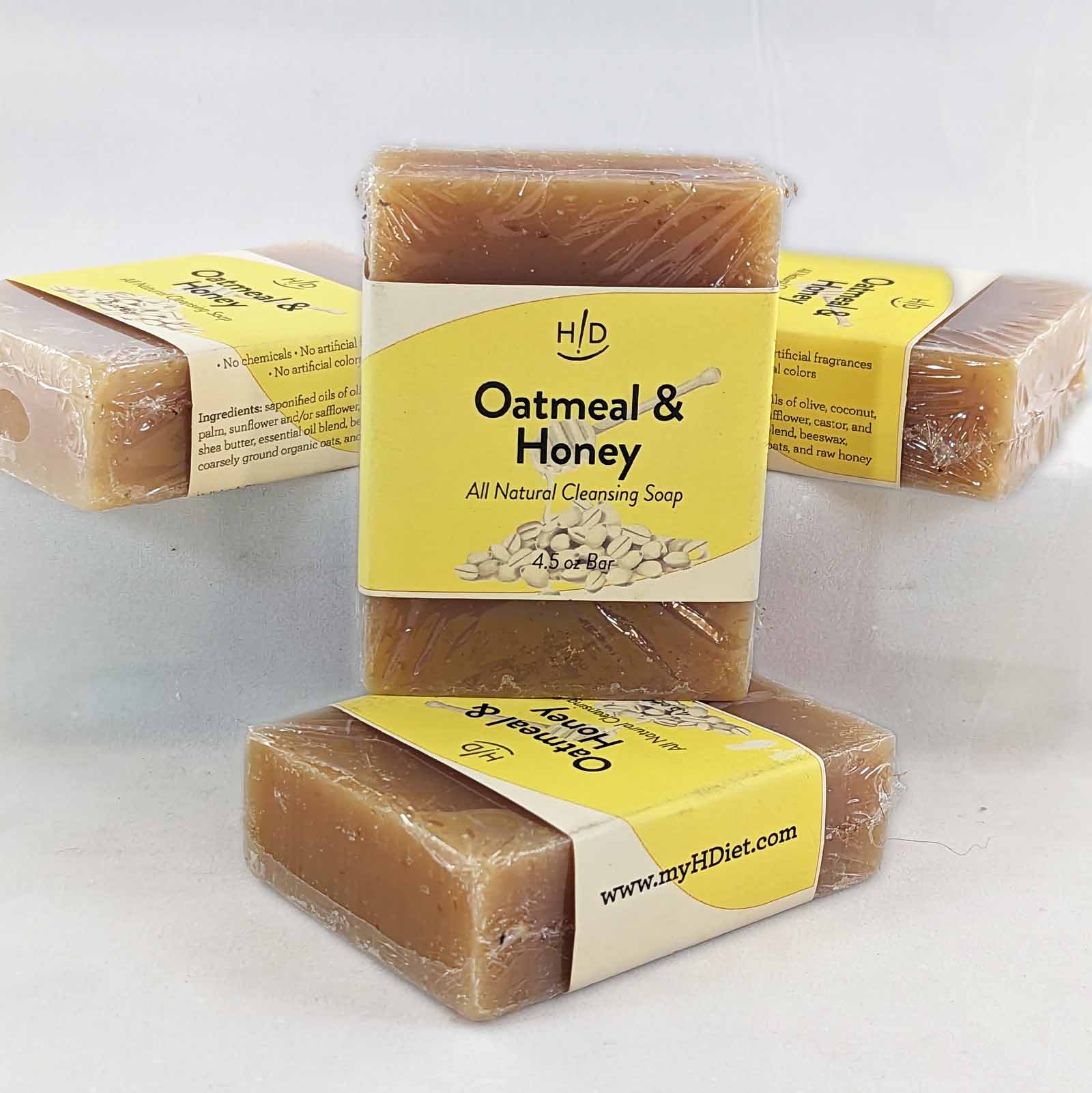 Oatmeal and Honey Bar Soap