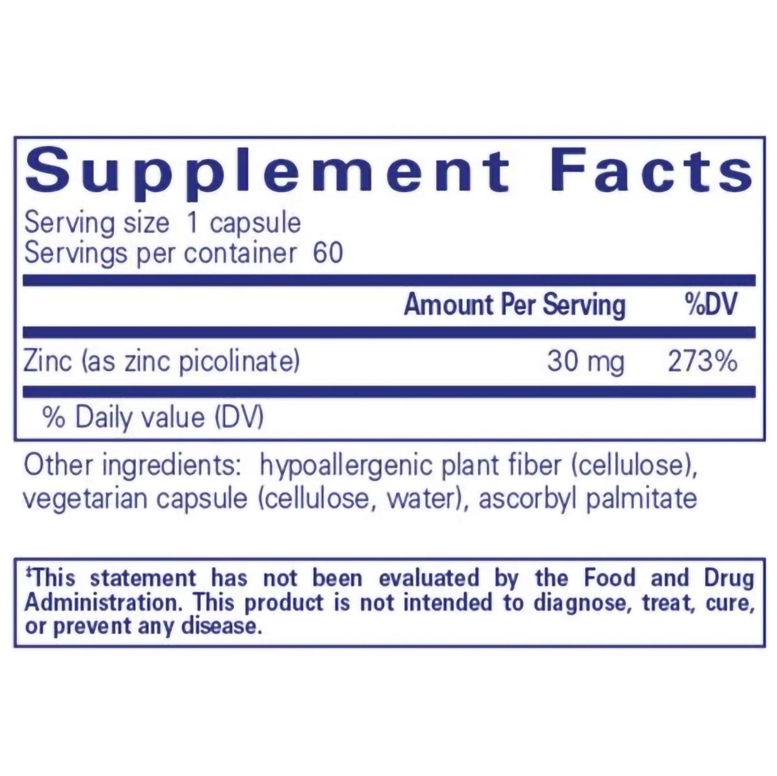 Zinc 30