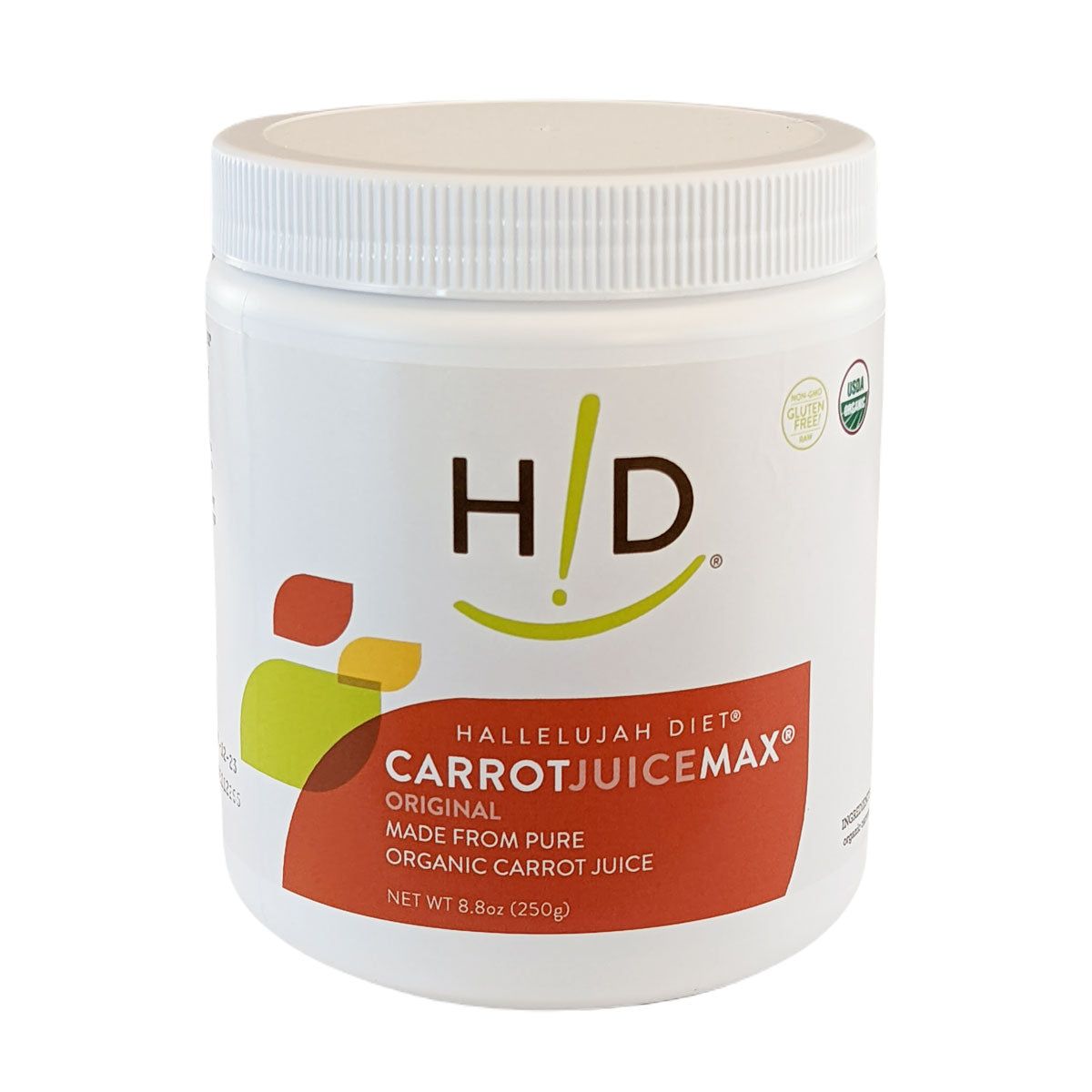 Organic Carrot Juice Powder | Hallelujah Diet