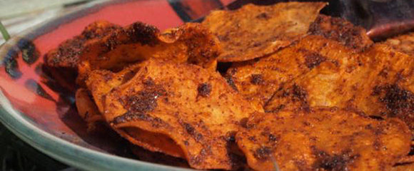 Chili Lime Sweet Potato Chips