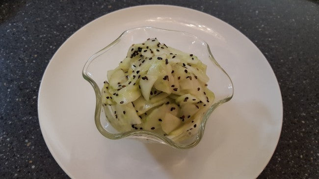 Sesame Pickled Cucumber