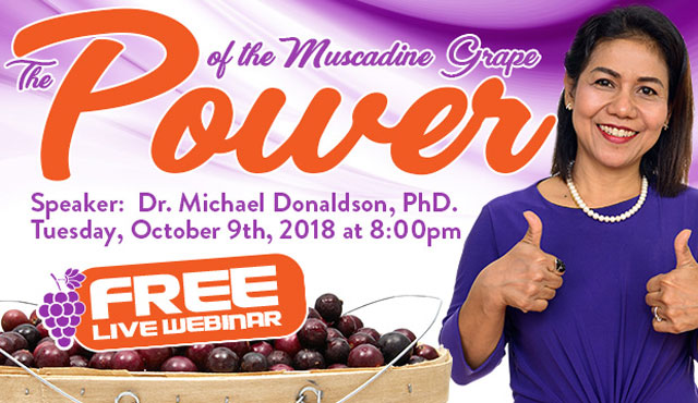 The Power of the Muscadine Grape Webinar