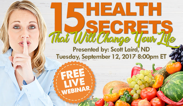 15 Health Secrets that will change your life! Webinar