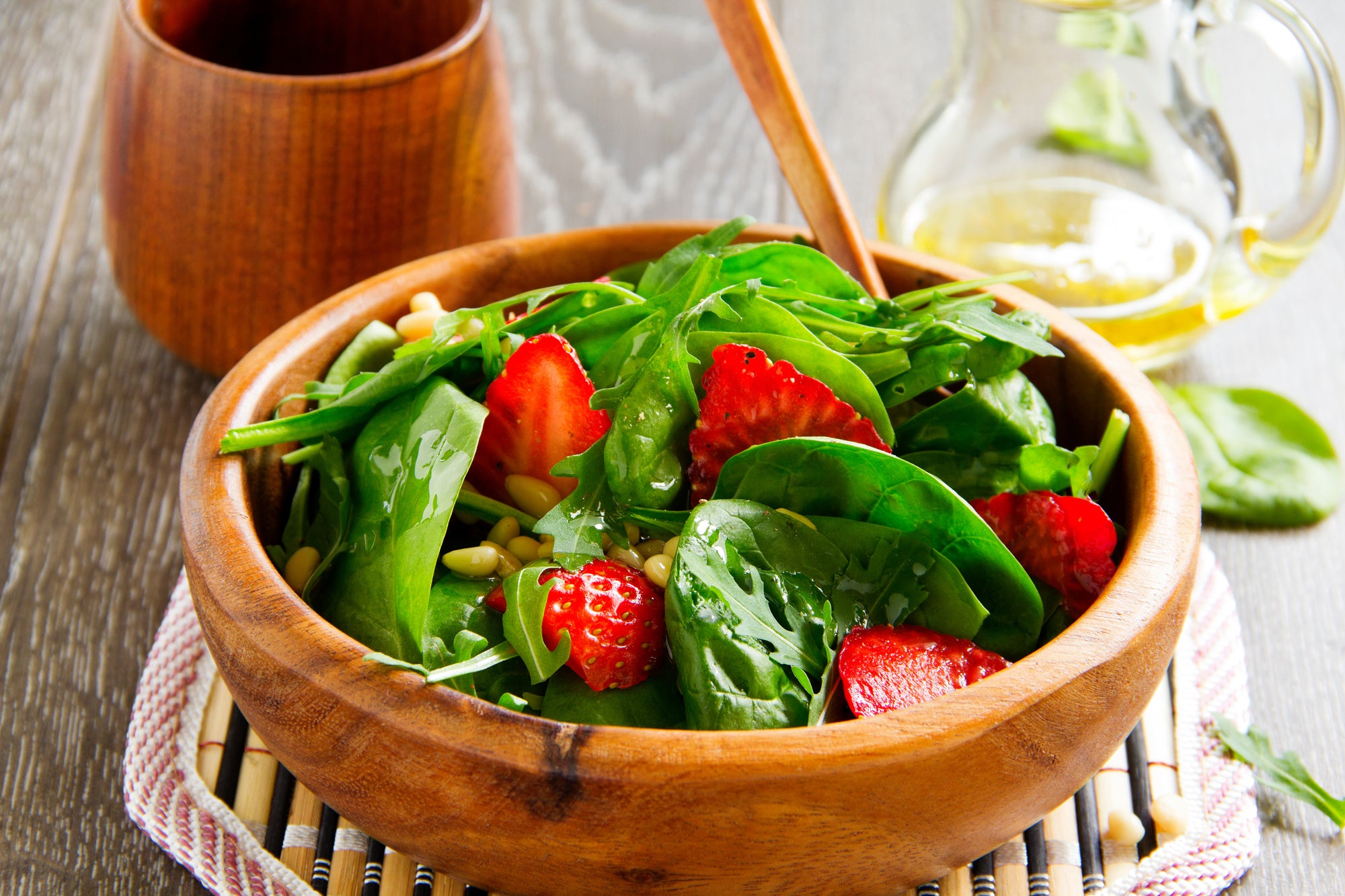 Marilyns Strawberry/Spinach Salad