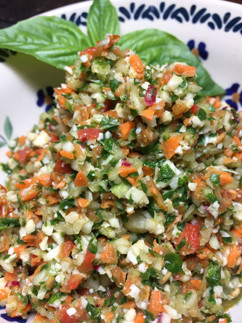 Basil Micro-chopped Salad