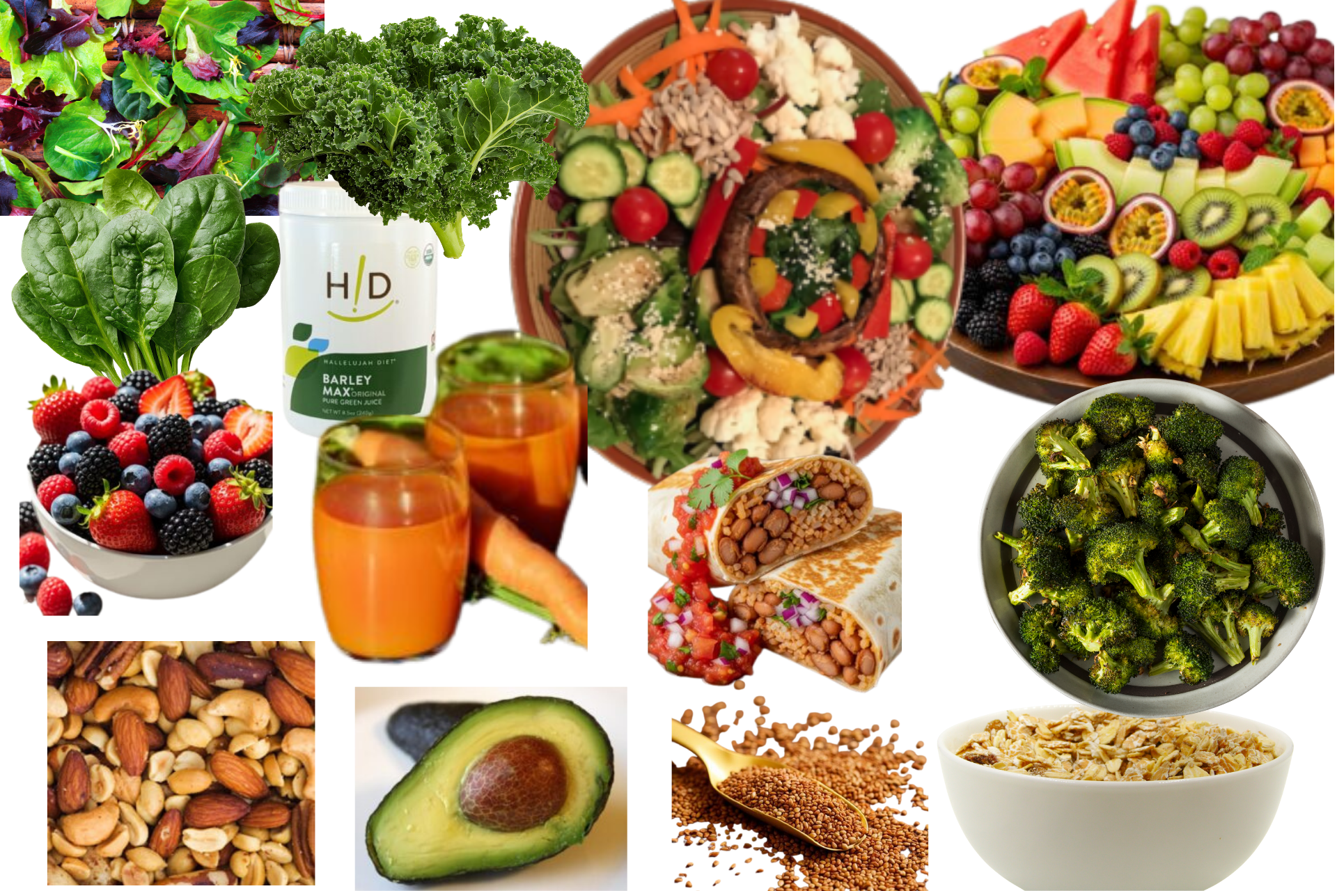 Hallelujah Diet 12 Power Foods