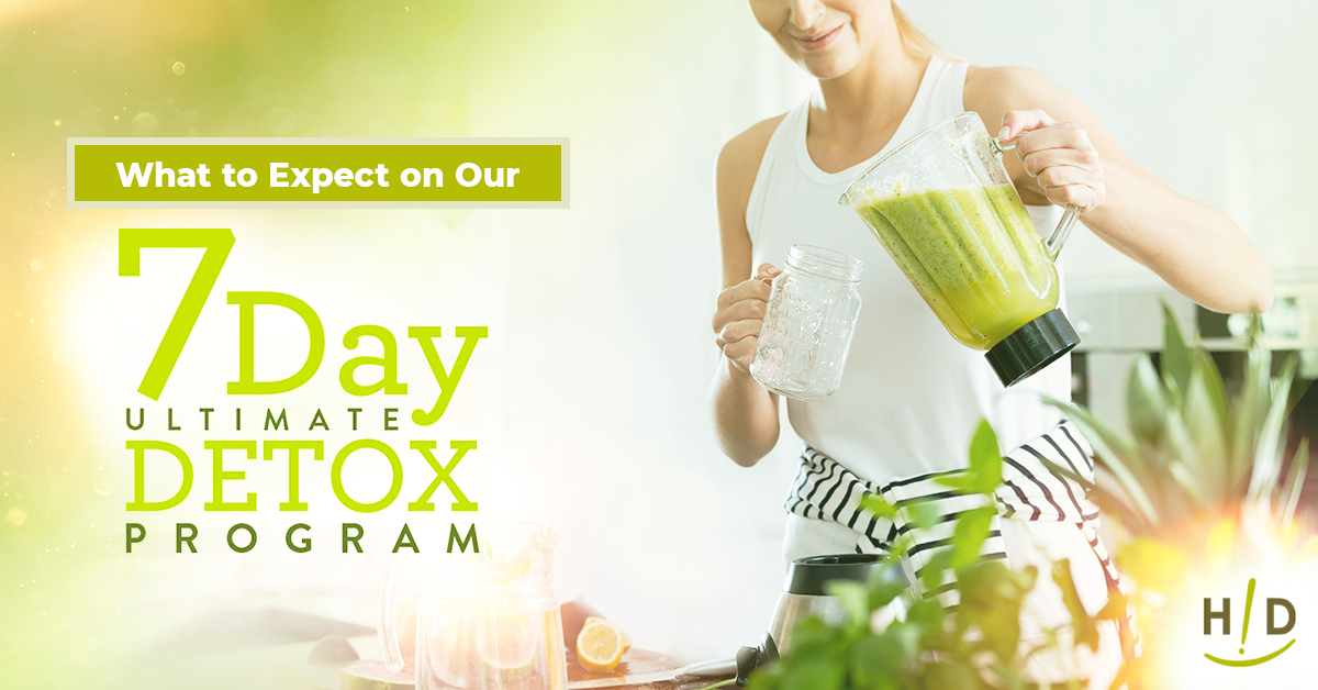 What to Expect on Our 7-Day Detox Program