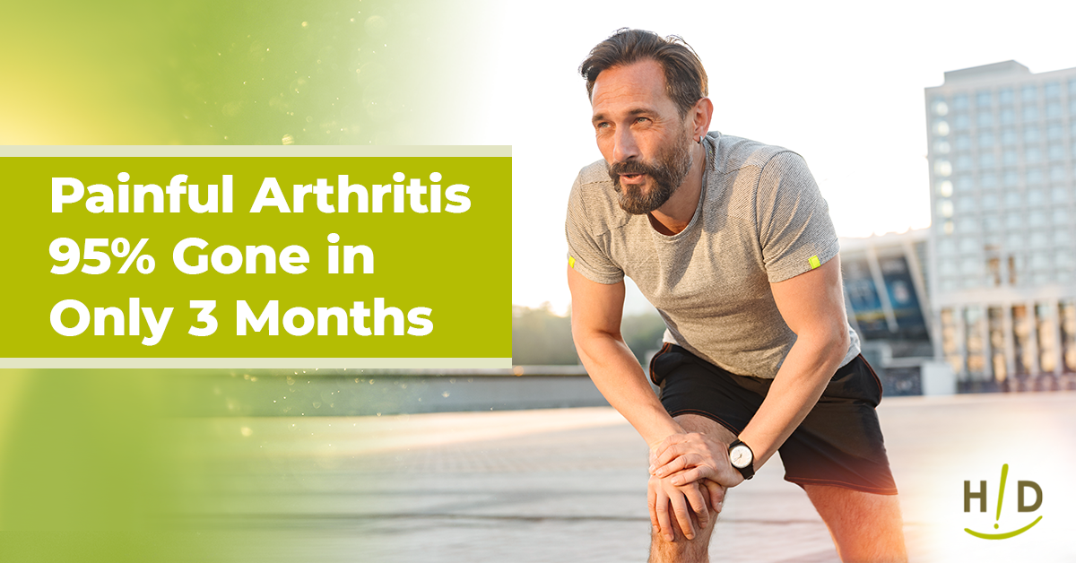 Painful Arthritis 95% Gone in Only 3 Months