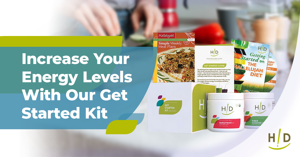 increase your energy levels with our get started kit