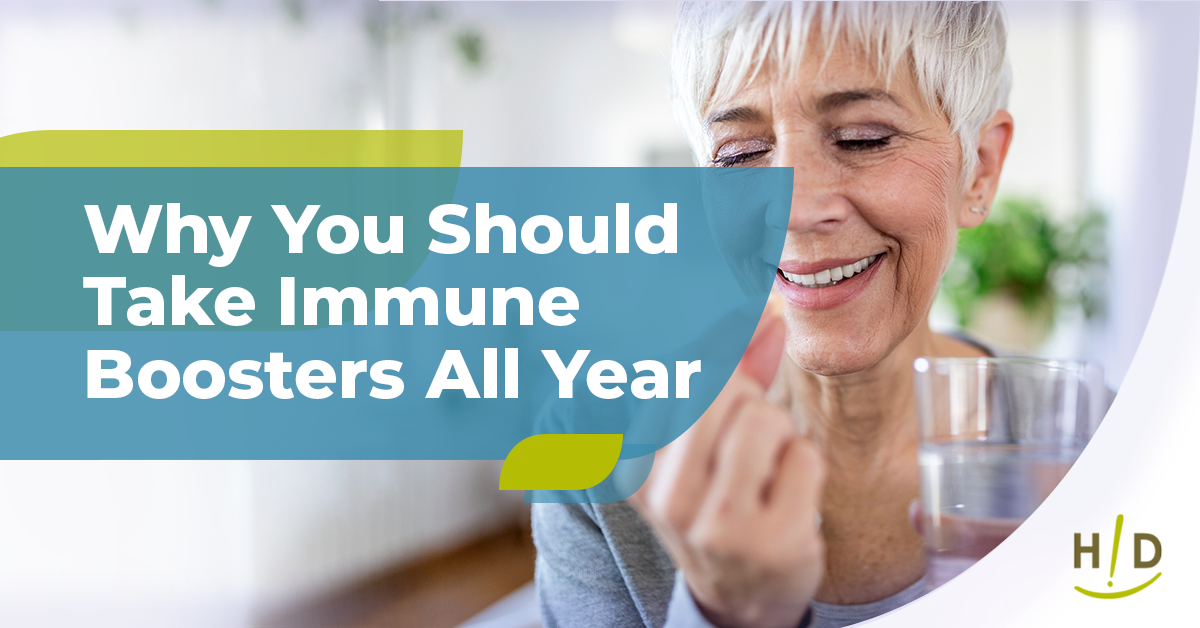 Why You Should Take Immune Boosters All Year Round