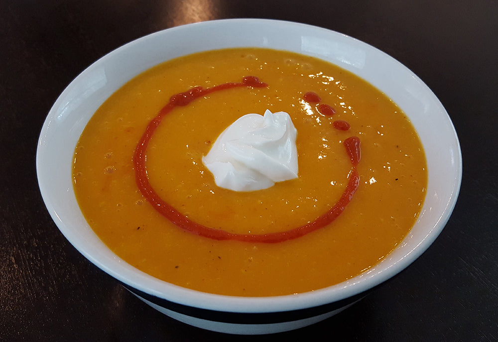 Live Mango Spice Soup