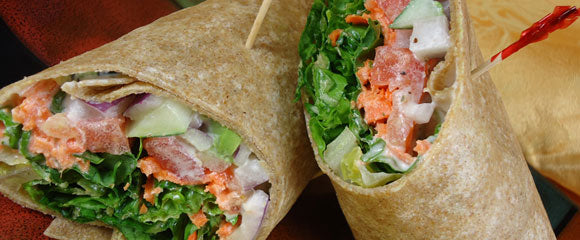 Salad In A Wrap