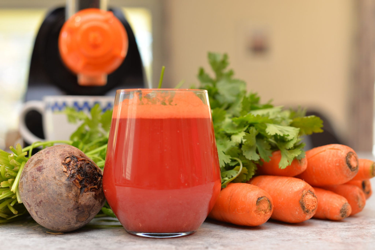 Blushing Carrot Juice