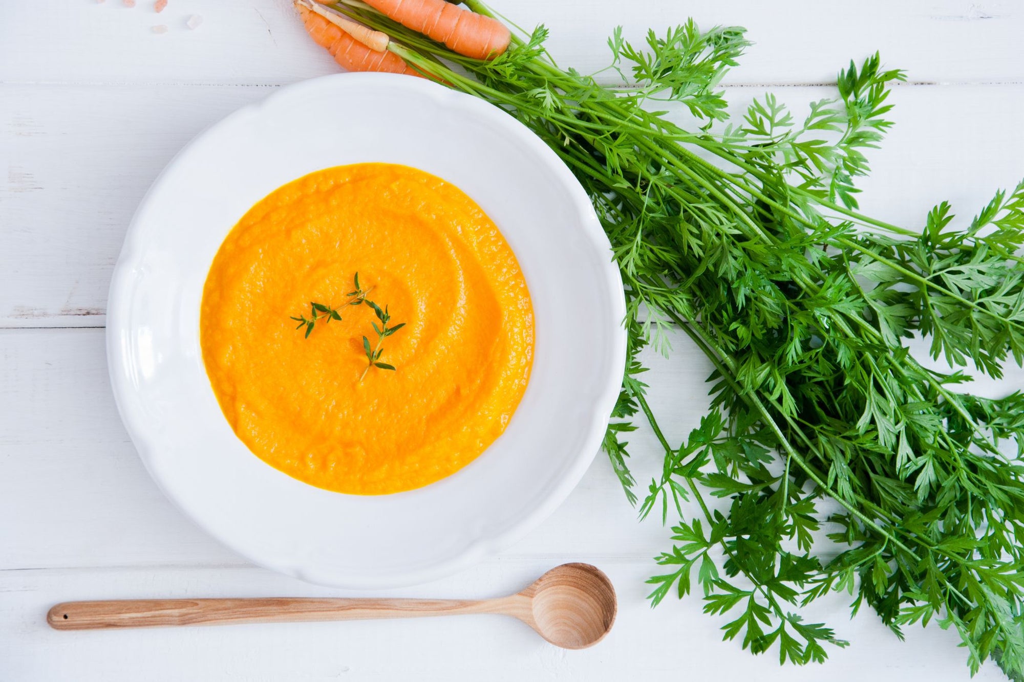 Rhonda's Raw Carrot Soup