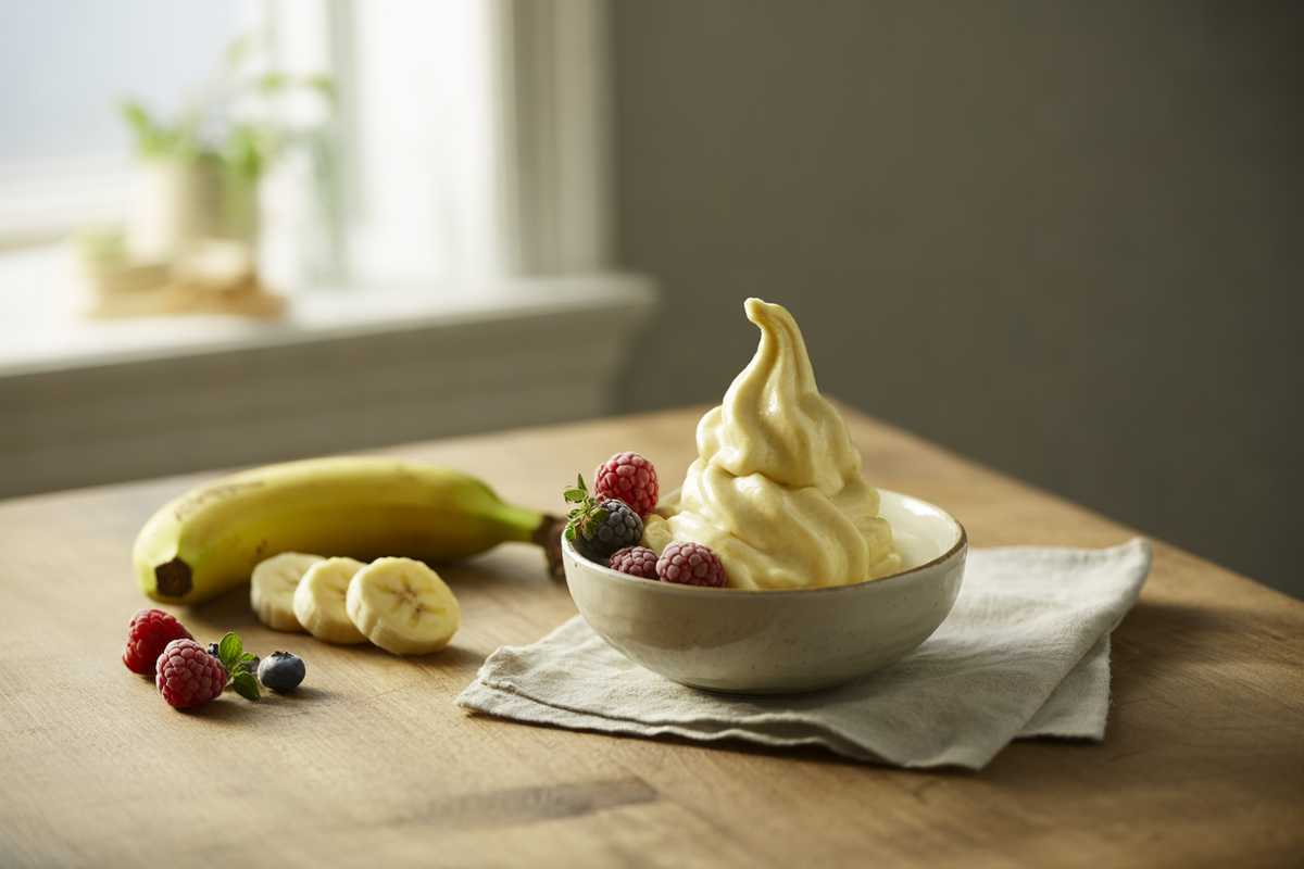 Banana ice cream