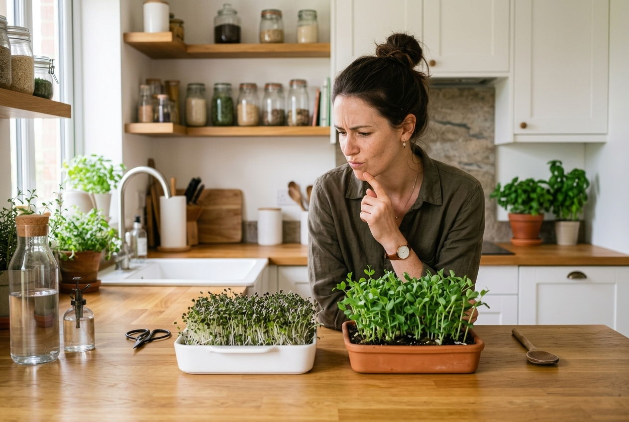 Microgreens vs. Sprouts: What the Research Actually Shows
