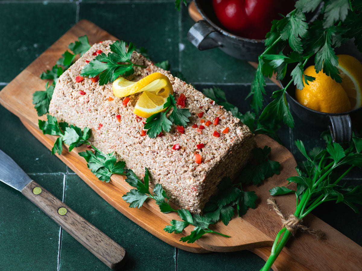 Confetti Veggie Loaf | Vegan Dinner Ideas