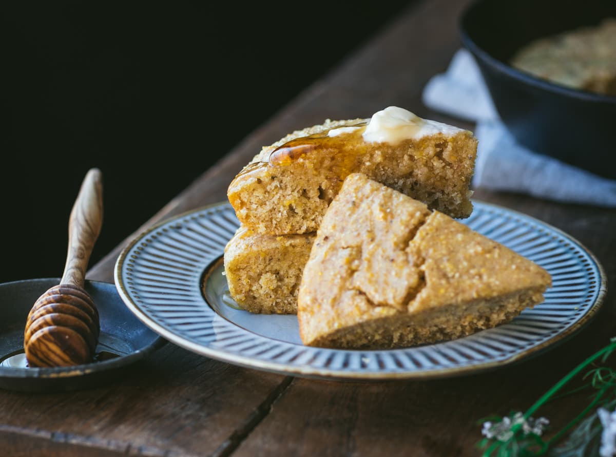 Easy Corn Bread Recipe | Plant-Based Recipe