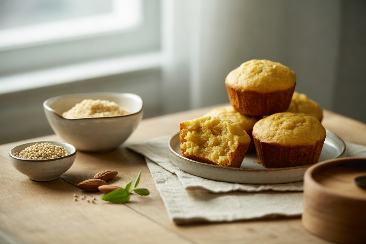 Gluten-free sunshine muffins