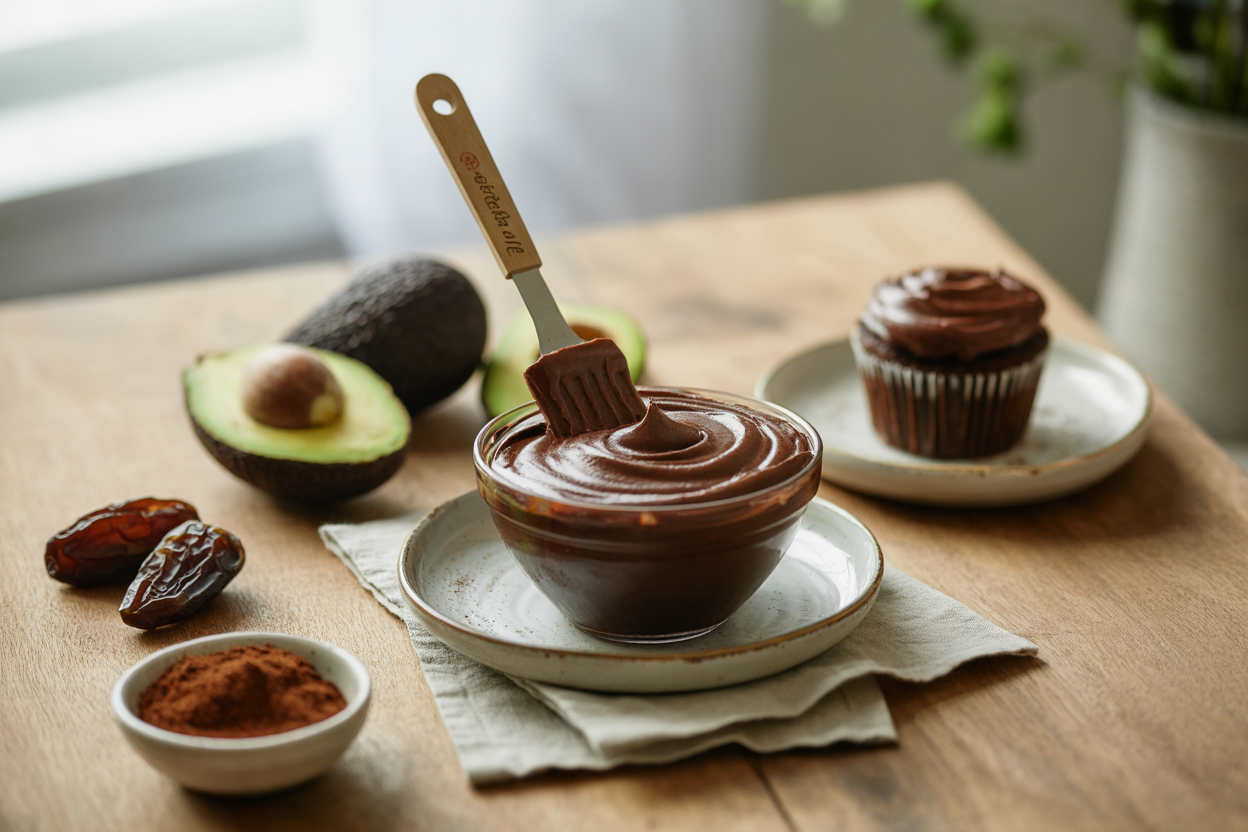 Carob fudge frosting