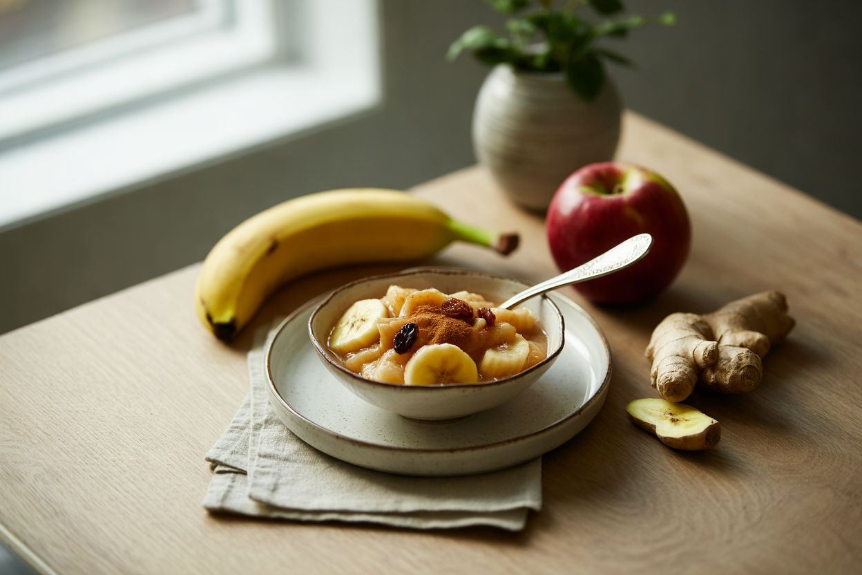 Jazzed raw apple sauce with cinnamon