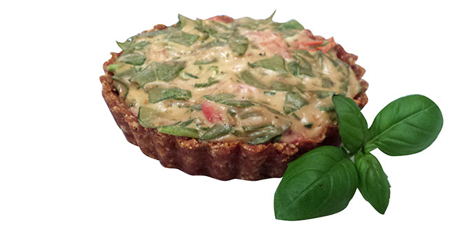 The Best Holiday Vegan Recipe: Savory Spinach & Tomato Tart (Trust Us on This One!)