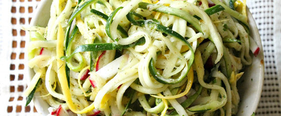 Squash and Greens Salad