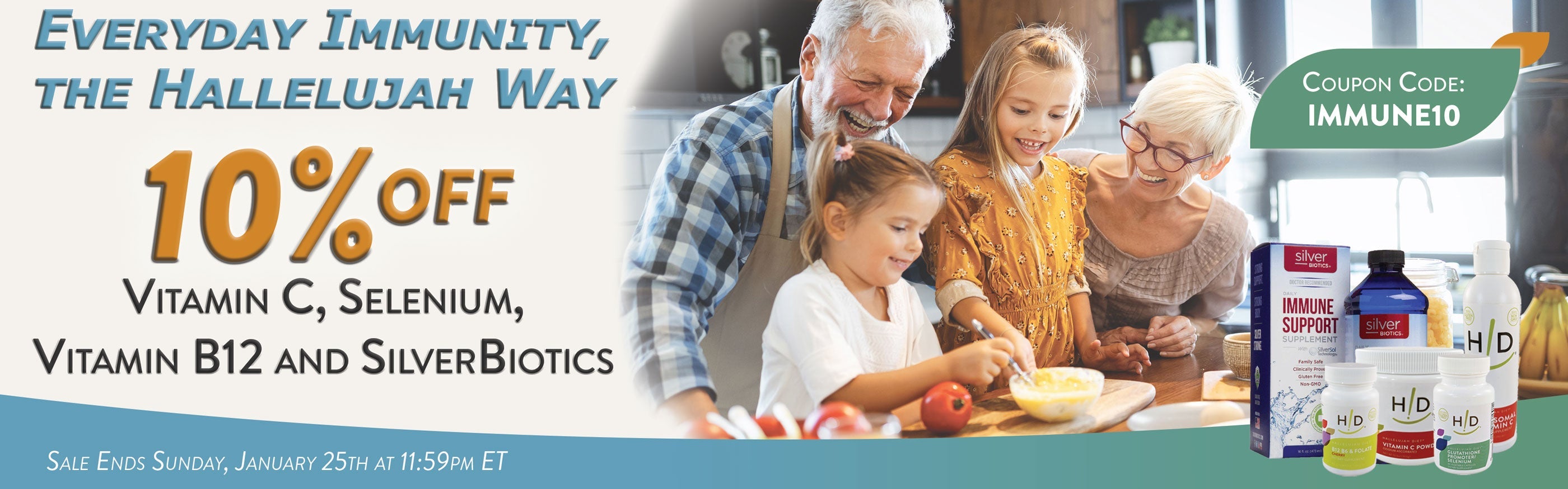 Everyday Immunity, the Hallelujah Way