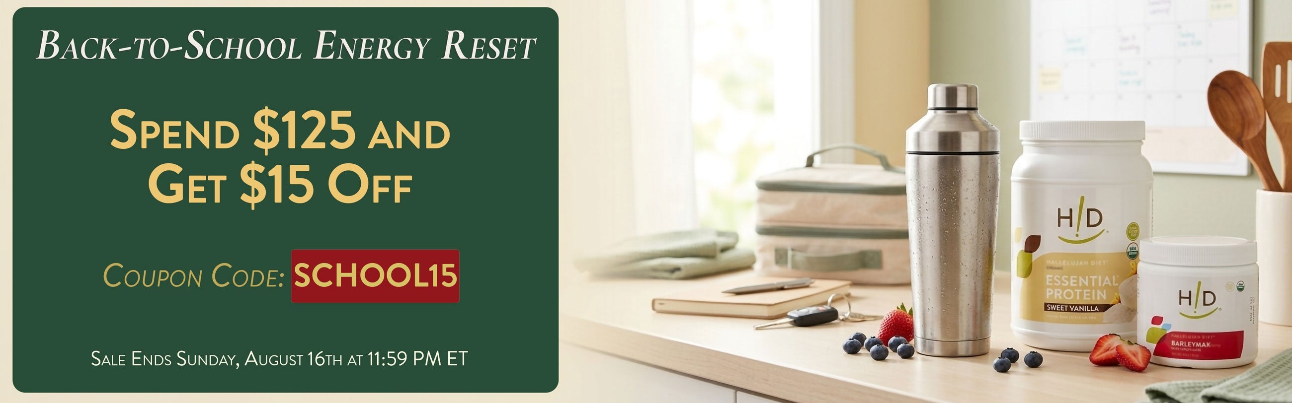 Back to School Energy Reset