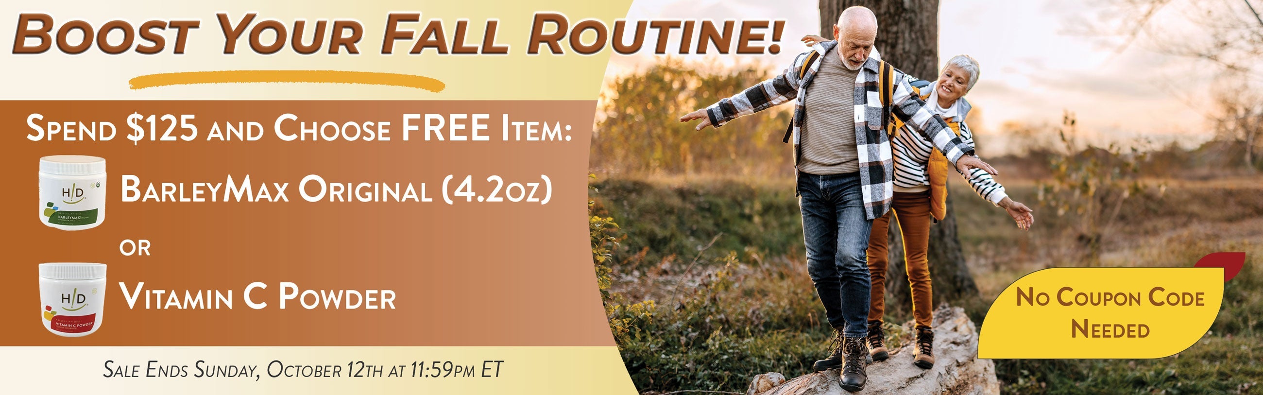 Boost Your Fall Routine - FREE BMax or Vitamin C Powder