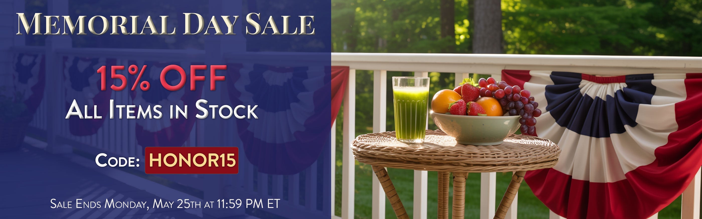 Memorial Day Sale 2026