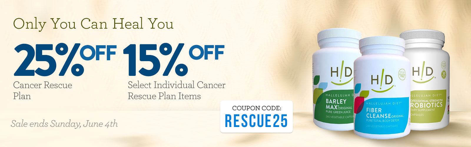 Cancer Rescue Plan Sale - May 2023