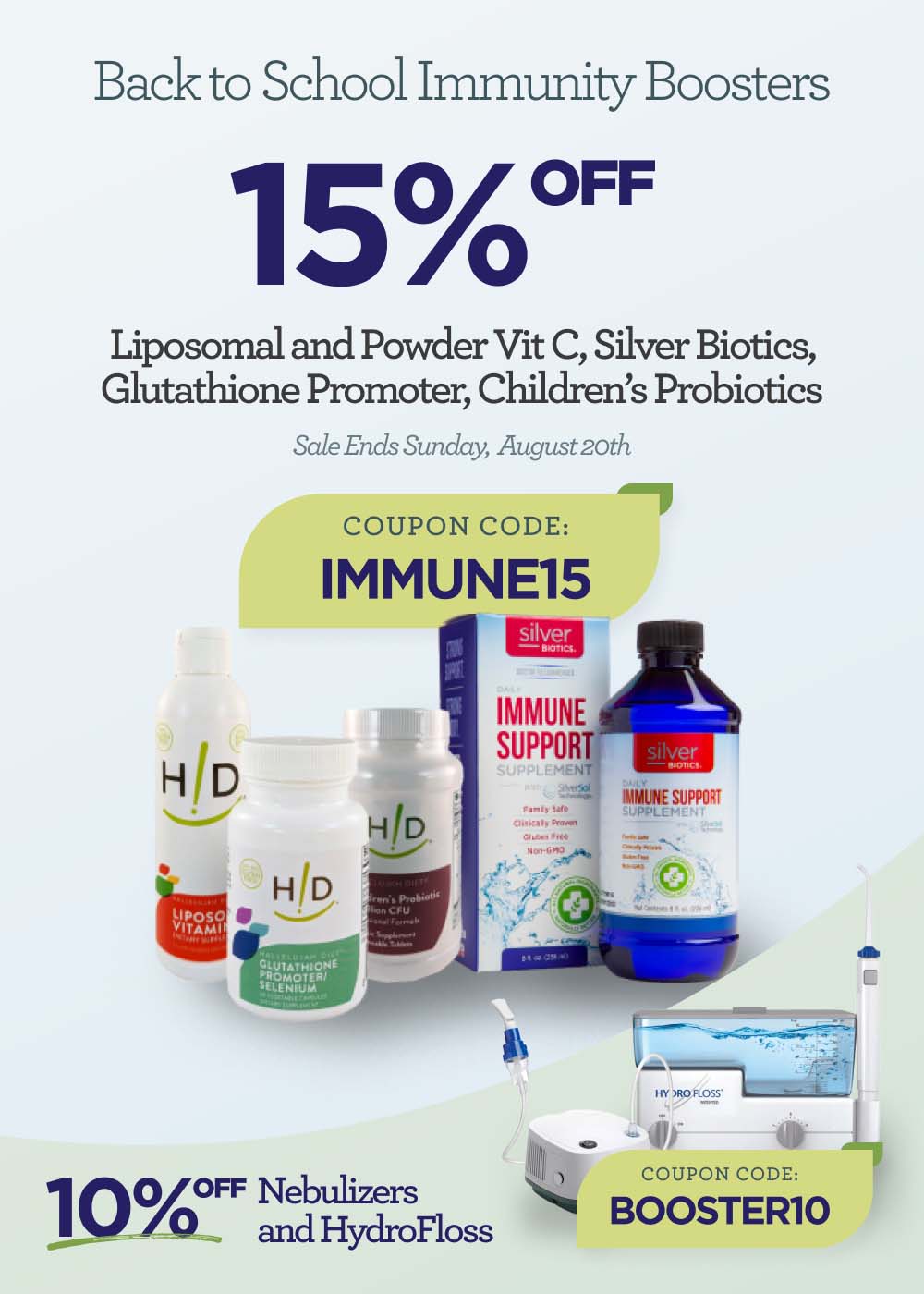 Back to School Immunity Boosters Sale