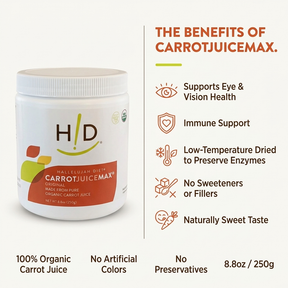 CarrotJuiceMax - Organic Carrot Juice Powder
