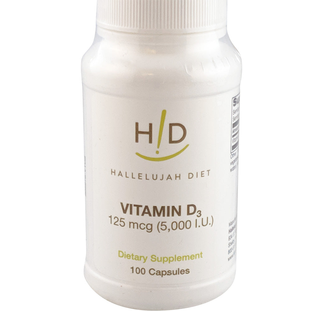 Vitamin D3, 5000 IU