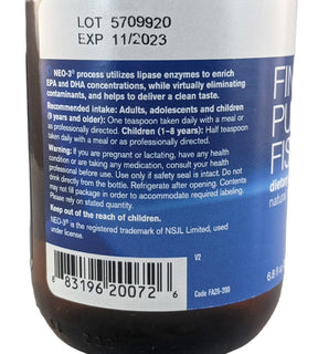 Pharmax Finest Pure Fish Oil suggested use